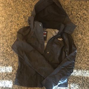 Hollister women’s black all weather jacket